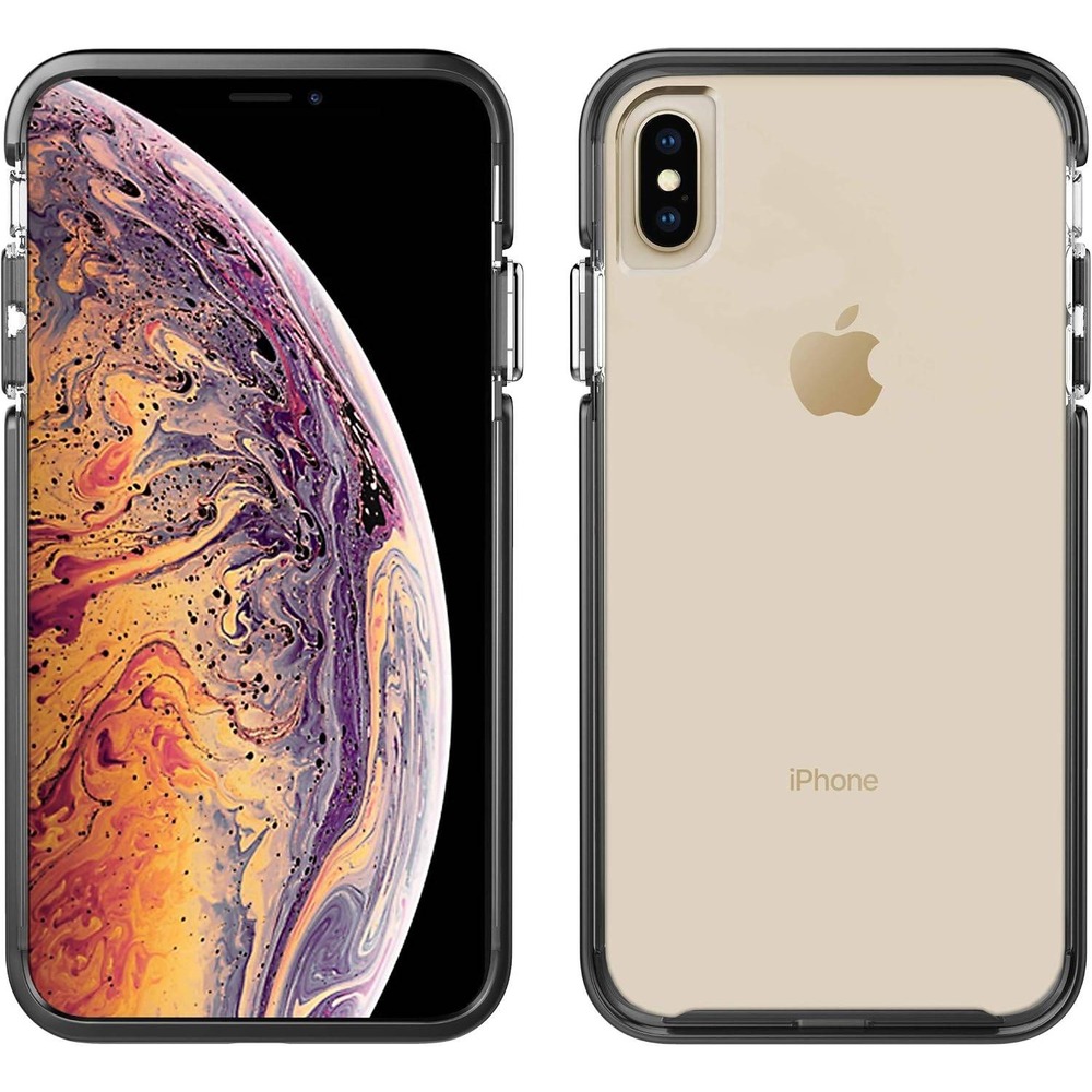 Pelican Ambassador iPhone XS Max Case Black Clear Military Grade Rugged Slim